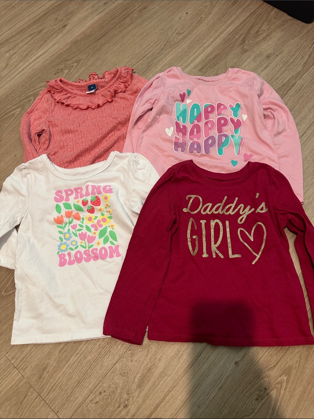 3T long sleeve bundle of shirts